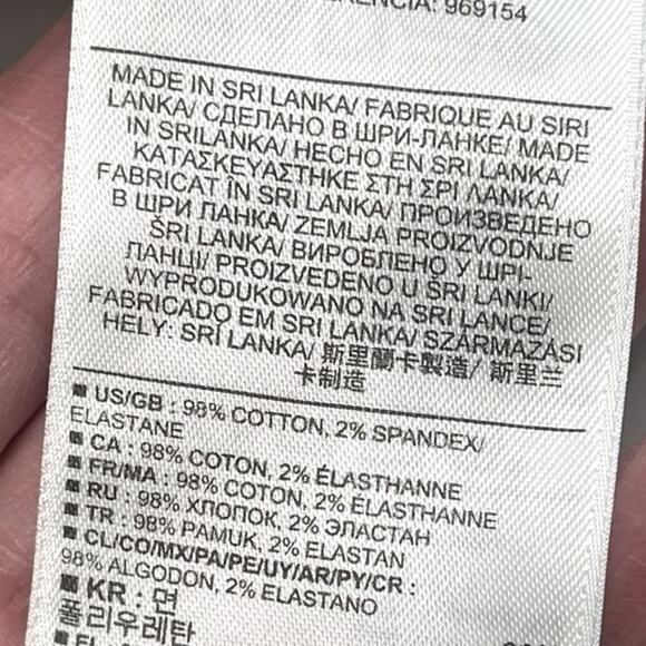 BANANA REPUBLIC White Flat Front Chino Shorts with Pockets Women’s Size 10 - Picture 7 of 8